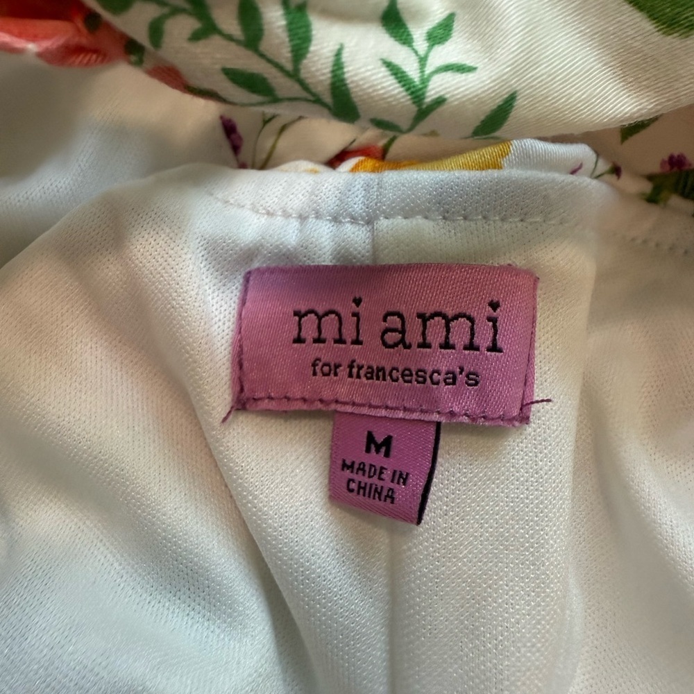 Francesca's Red and Yellow Sweetheart Sundress - Picture 7 of 7